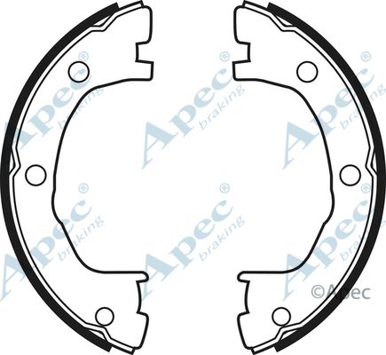 APEC BRAKING Jarrukenkäsarja, seisontajarru SHU639